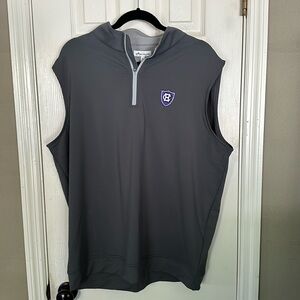 Gray Peter Milllar XL Vest - Holy Cross / Baltusrol  - new with tags